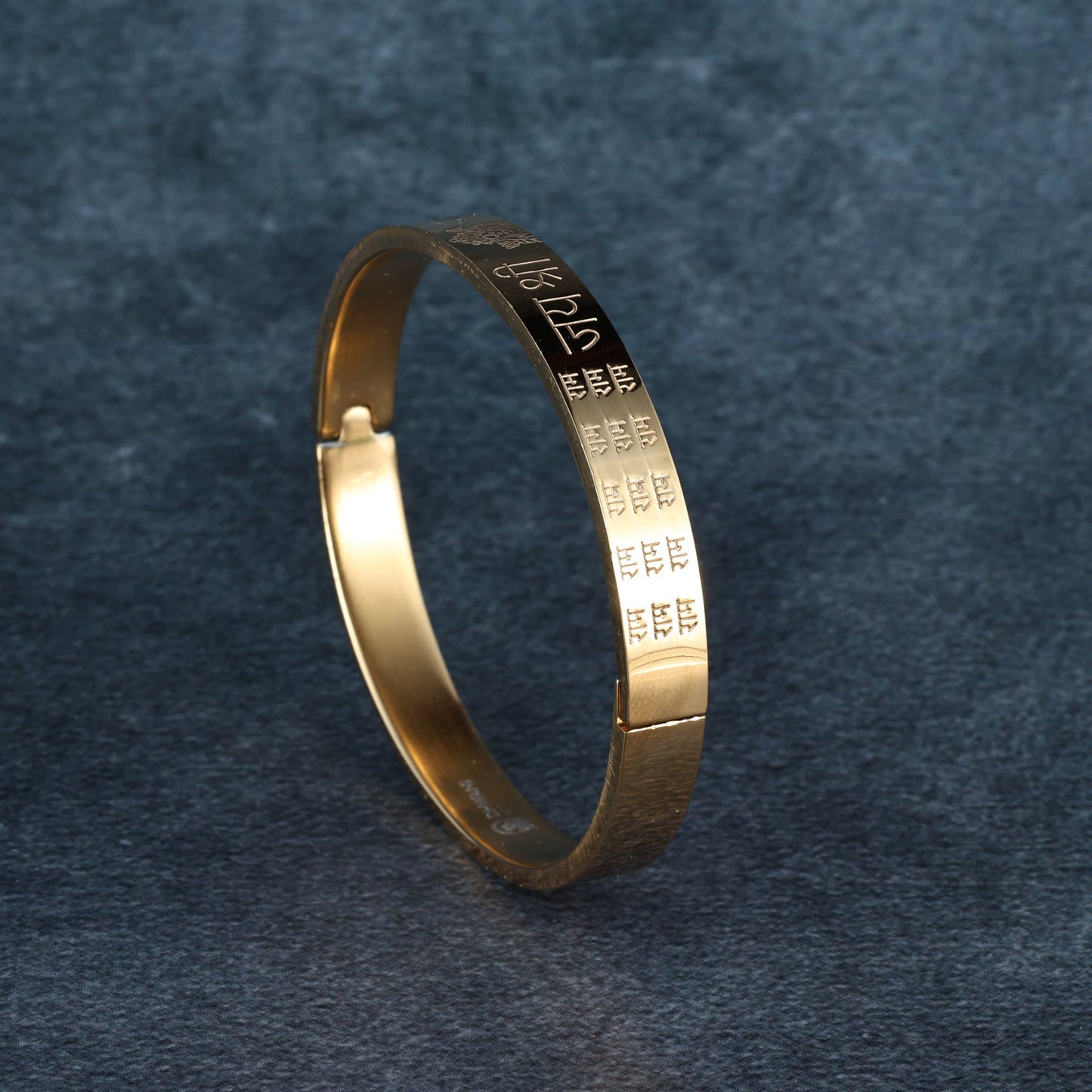 Jai Shree Ram Kada (IGP Gold Plating)