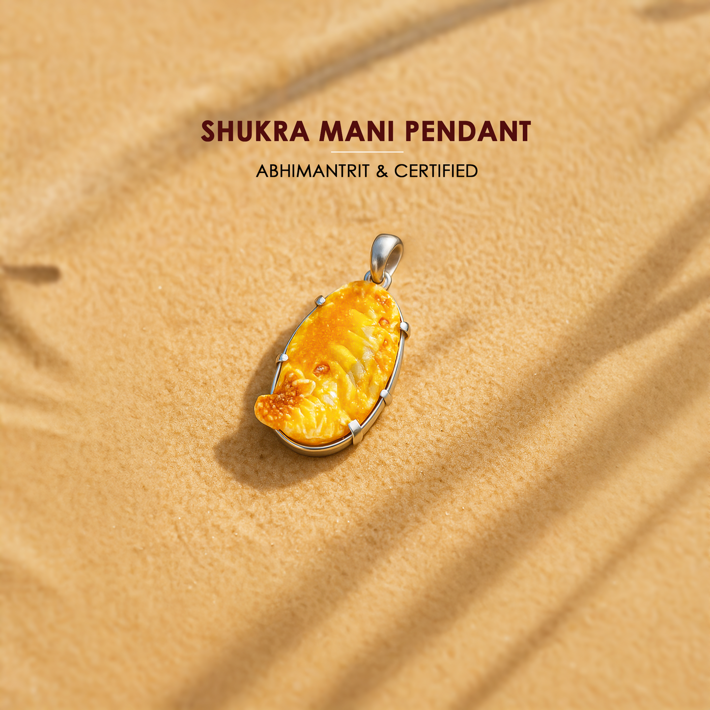 Shukra Mani Pendant (Luxury, Relationships, Charm & Abundance)