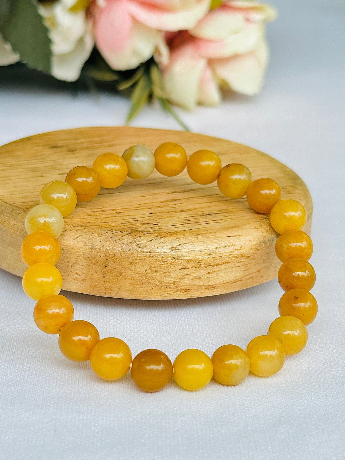 Fulfill Your Desires with Divine Blessings Bracelet (Yellow Aventurine)