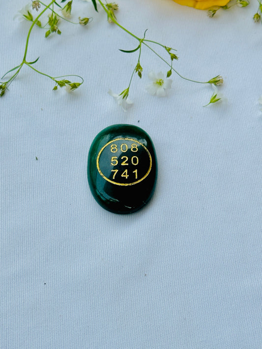 Green Jade Zibu Coin Symbol