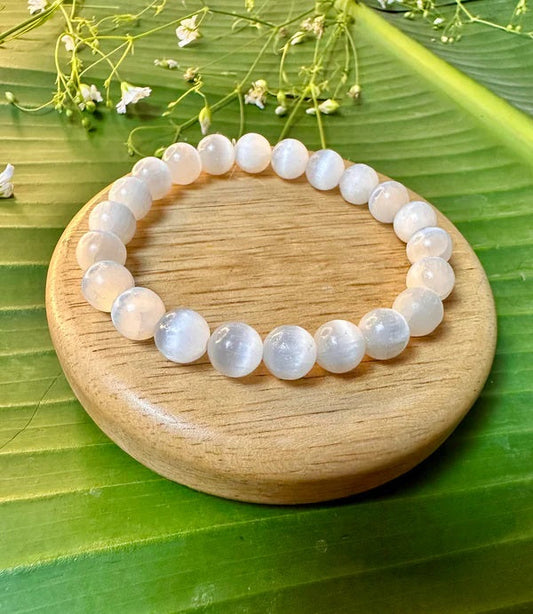 Spiritual Cleansing & Purification: Selenite Bracelet