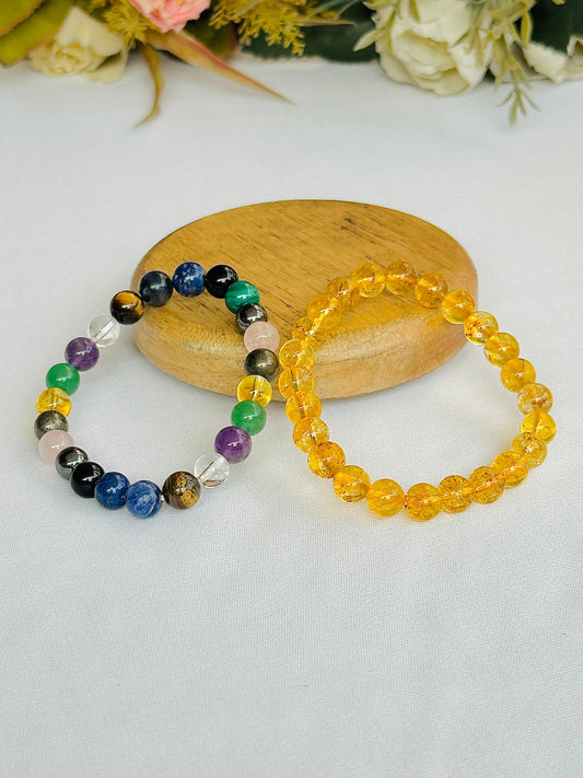 Sarkari Naukari ka Ramban: Govt & Competitive Exam & Yellow Citrine Bracelet combo