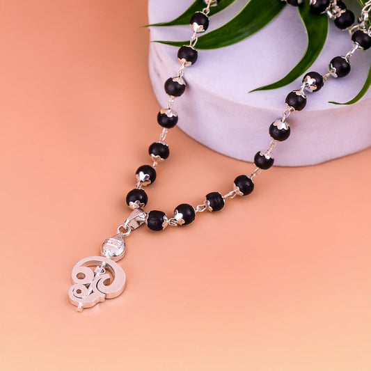 Karungali Mala with Murugan Trishul Pendant